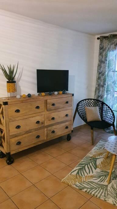 Studio Cosy, Vue Sur Mer Villages Vacances Sainte Anne Cheques Vacances Acceptes Ngoại thất bức ảnh